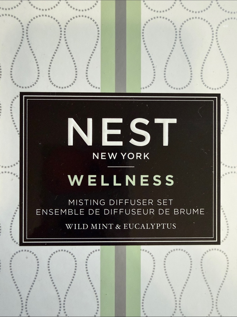 NEST Fragrances Wellness Misting Diffuser Set - White & Mint - Picture 2 of 3
